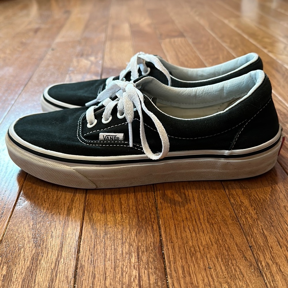 VANS, Unisex Shoes, Black & White